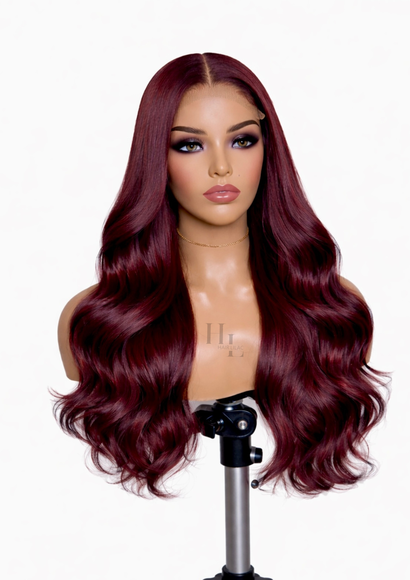 LISA ClOSURE WIG - BURGUNDY